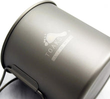 Load image into Gallery viewer, Premium Titanium Pot 650ml - Dishwasher Safe and Insulated Kitchen Essential
