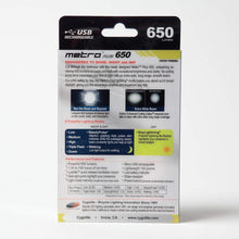 Load image into Gallery viewer, Durable IP67 Waterproof 650 Lumen Bicycle Headlight with Secure Handlebar Mount