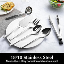Load image into Gallery viewer, Versatile Serving Utensils Set - 12 Essential Tools in Durable Stainless Steel