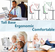 Load image into Gallery viewer, Adjustable Height Tablet Stand with Central Pivot - for Retail Kiosks &amp; Offices