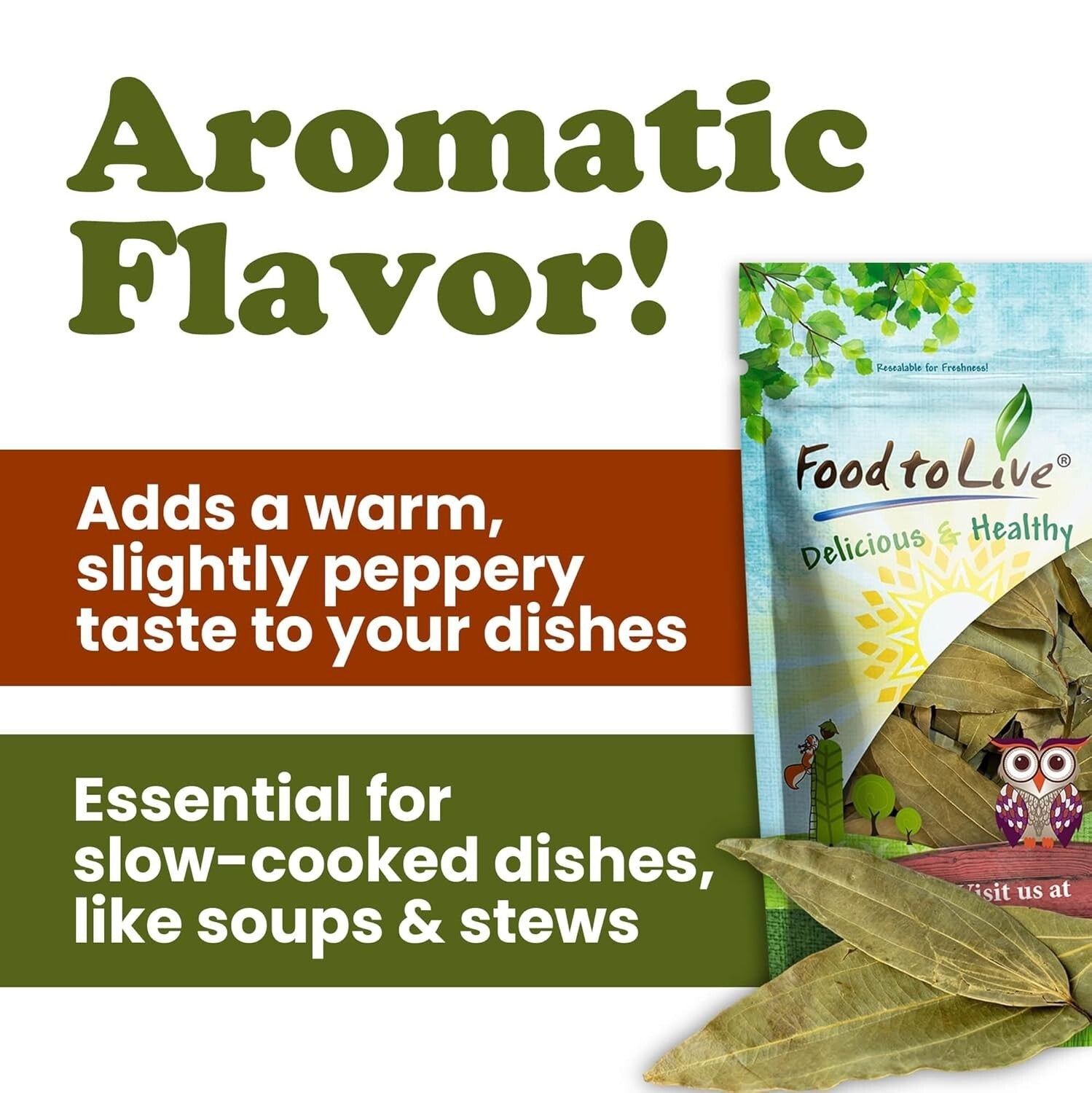 Kosher Organic Bay Leaves 1.5 lbs - Ideal for Flavorful Cooking and Seasoning