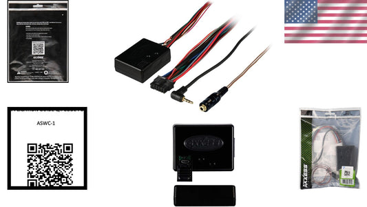 Compact Wireless Steering Wheel Control Interface – Compatible with All Radios