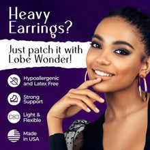 Load image into Gallery viewer, Original Ear Lobe Support Patches - Instant Relief for Stretched Piercings
