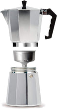 Load image into Gallery viewer, Classic Stovetop Espresso Maker - 12-Cup Moka Pot for Authentic Italian Coffee
