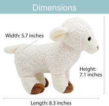 Load image into Gallery viewer, Huggable Singing Lamb Plush Toy with Bible Stories &amp; Songs – Ideal Gift for Kids