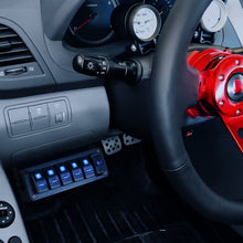 Load image into Gallery viewer, Premium Aluminum 5 Gang Switch Box for Cars &amp; Boats - Waterproof USB Charger