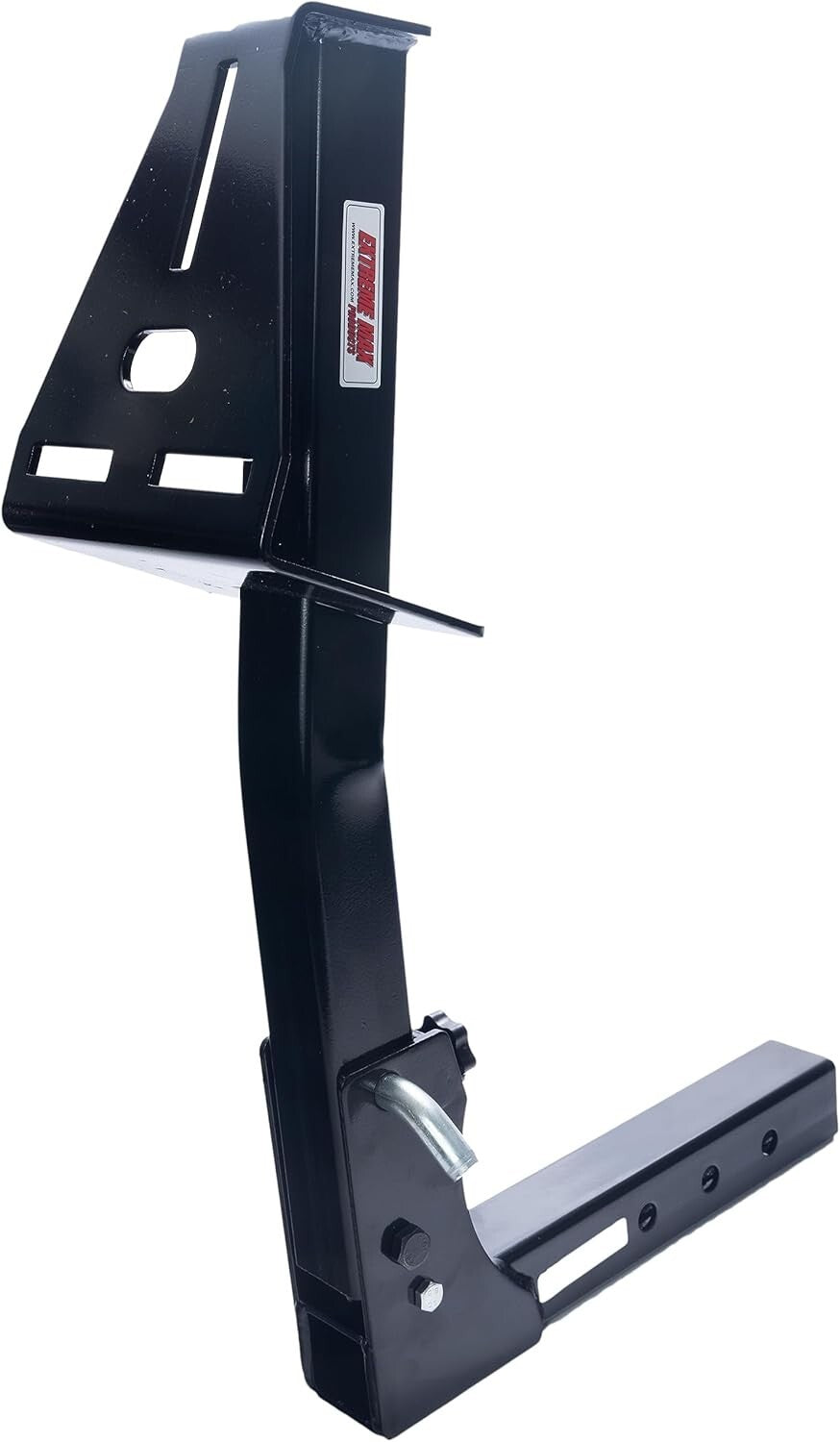 Heavy-Duty Caravan Spare Tire Carrier with Anti-Rattle System for 2" Receivers