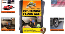 Load image into Gallery viewer, Absorbent Garage Floor Mat 22' x 8'10" - Protect Surfaces with Double-Sided Tape