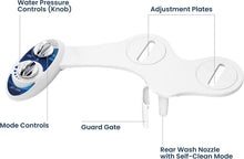 Load image into Gallery viewer, High-Pressure Non-Electric Bidet Seat with Retractable Nozzle - Ultimate Hygiene