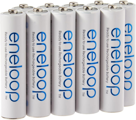 Long-Lasting 800mAh NiMH Rechargeable Batteries for Home Electronics - 10 Pack