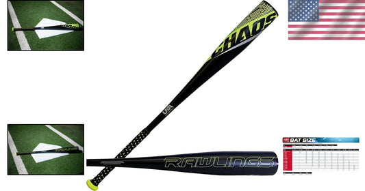 CHAOS Baseball Bat for Youth - 26" | -11 Drop | Approved for All USA Leagues
