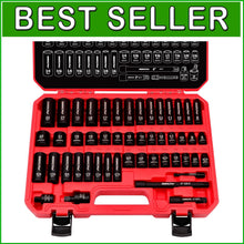 Load image into Gallery viewer, Versatile 49-Piece Mechanic Socket Set in Durable Storage Case - Precision Tools