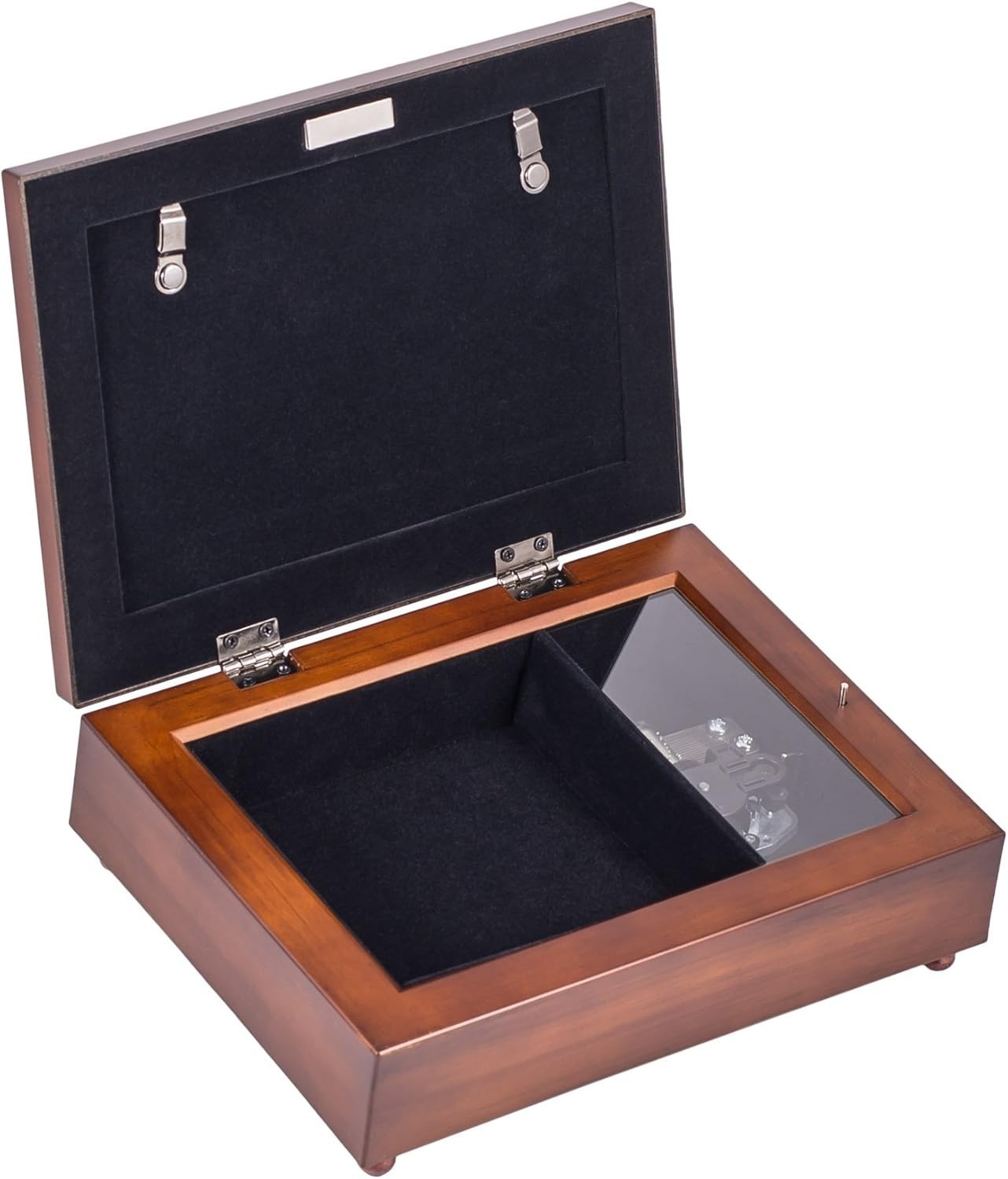 4x6 Woodgrain Musical Photo Frame Jewel Box - Plays 'You Are My Sunshine' Tune