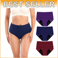 Load image into Gallery viewer, High-Waisted Leakproof Underwear for Incontinence Protection, X-Large 3-Pack