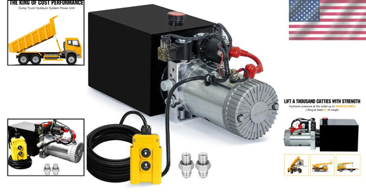 High-Performance 4 Quart Double Acting Hydraulic Pump for Versatile Applications
