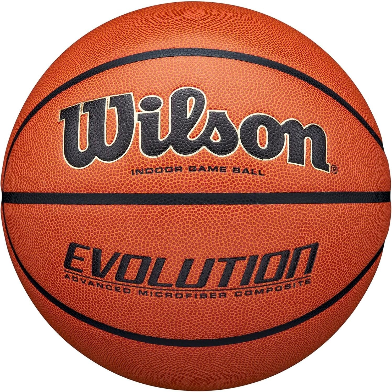 Elite Indoor Basketball - Evolution Series, Sizes 5, 6, 7 for Serious Players
