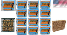 Load image into Gallery viewer, Songbird Treats: Sunny Mealworm Seed Bars - 12 Pack of 7 oz, Attracts Wild Birds
