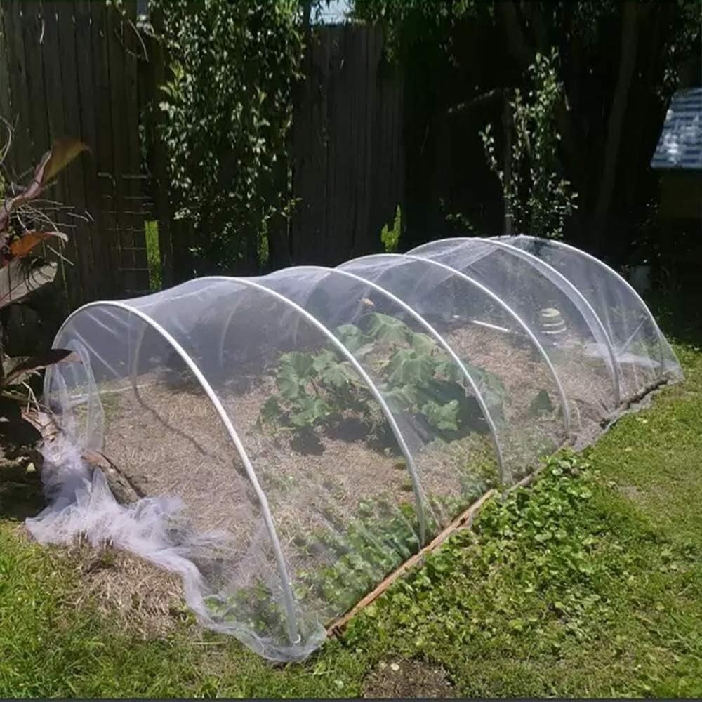 Breathable HDPE Bird Netting for Vegetables & Fruits 6.5'x50' - Flexible Design