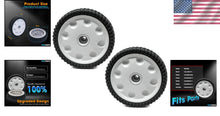 Load image into Gallery viewer, Aftermarket 2 Pcs Front Wheel Set - 8 Inch Compatible with Troy-Bilt Lawn Mowers