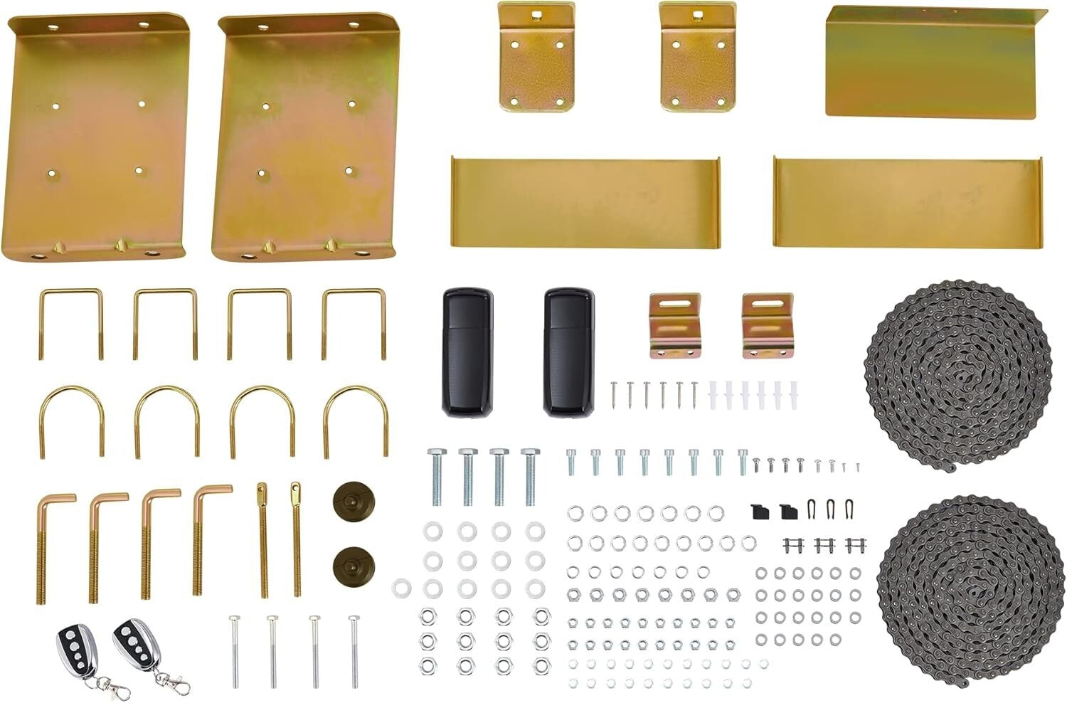 Heavy-Duty 3300lb Gate Opener with Adjustable Closing Time and Safety Sensors