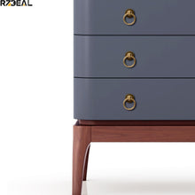 Load image into Gallery viewer, 12 Elegant Antique Brass Ring Pulls for Cabinets - Effortless Installation
