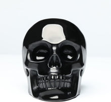 Load image into Gallery viewer, Gorgeous 5'' Black Obsidian Skull - Perfect for Halloween &amp; Year-Round Décor