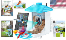 Load image into Gallery viewer, Wireless Bird Feeder with Solar Camera - Real-Time Bird Watching from Your Phone
