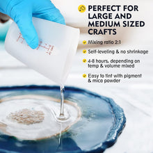 Load image into Gallery viewer, 3 Gallon Crystal Clear Epoxy Resin Kit with Pump: Ideal for Art &amp; Jewelry Making