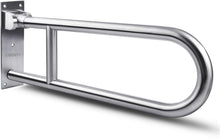 Load image into Gallery viewer, Ergonomic 23.6” Toilet Grab Bar with 300 lbs Capacity - Space-Saving Design