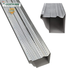 Load image into Gallery viewer, Premium Aluminum Gutter Guard - 6 Inch, Rust Proof, 13 Piece Set Made in USA