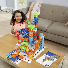 Load image into Gallery viewer, Engaging Marble Rush 145-Piece Set - Spinning Ferris Wheel &amp; Light Show Fun