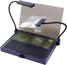 Load image into Gallery viewer, Compact Workbench with LED Lights and Storage for Model Building Projects