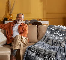 Load image into Gallery viewer, Lightweight Polyester Blanket 80x60in - Perfect Retirement Gift with Humor