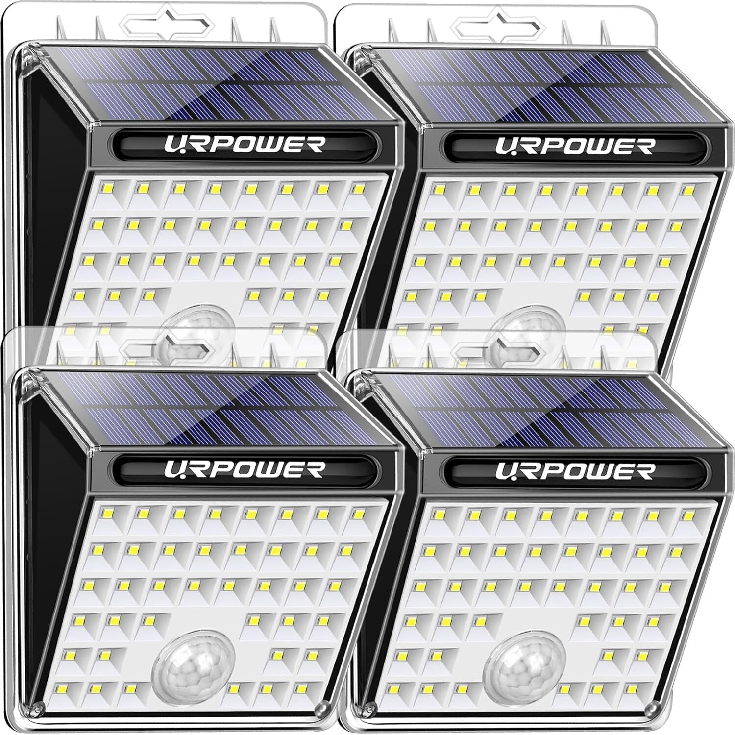 Durable 40 LED Solar Motion Sensor Flood Lights – Perfect for Garages and Patios