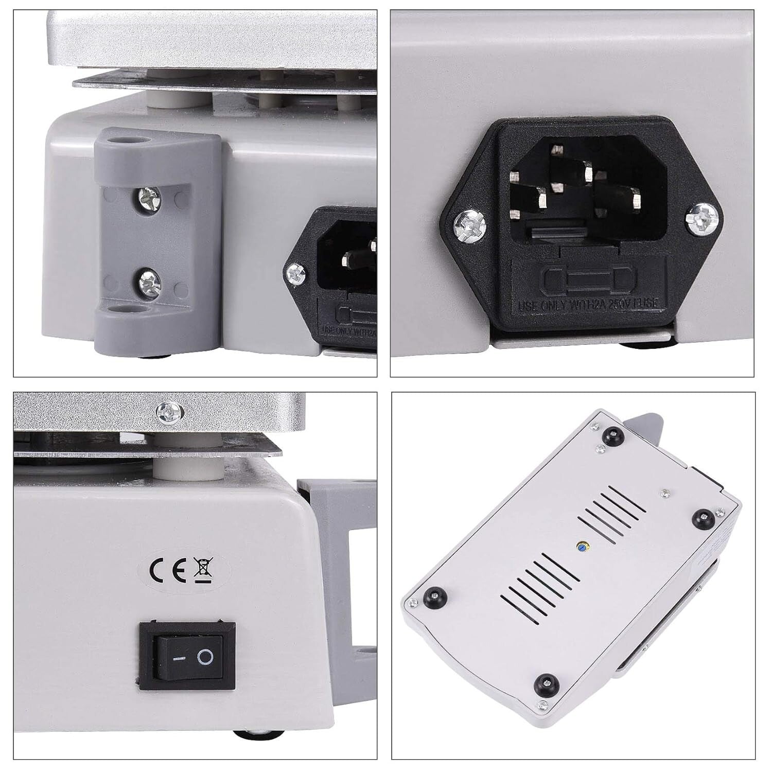 Versatile Magnetic Stirrer Hot Plate - Perfect for Labs, Research & Education