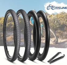 Load image into Gallery viewer, Puncture-Resistant 27.5-Inch Mountain Bike Tire Set with Essential Accessories
