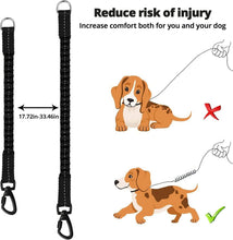 Load image into Gallery viewer, Reflective Long Dog Leash 100 FT - Bungee Safety &amp; Comfort Padded Handle