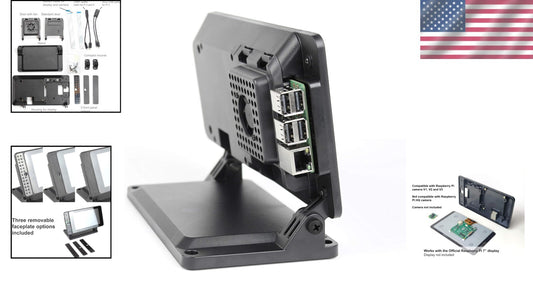 Durable SmartiPi Touch 2 Case for Official 7" Raspberry Pi Display – Lightweight