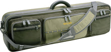 Load image into Gallery viewer, Heavy-Duty Olive Fishing Rod &amp; Gear Bag Case - Holds 4 Rods &amp; 6 Compartments