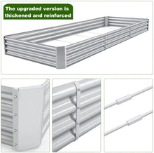 Load image into Gallery viewer, Oversized Metal Planter Raised Bed - Durable 12x4ft Garden Kit for Vegetables