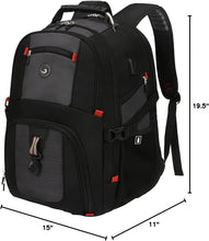 Load image into Gallery viewer, Extra Large 50L College &amp; Business Backpack with USB Charging - Fits 17" Devices