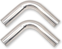 Load image into Gallery viewer, 2.5" T304 Stainless Steel 90 Degree Mandrel Bend Exhaust Pipe - Pack of 2