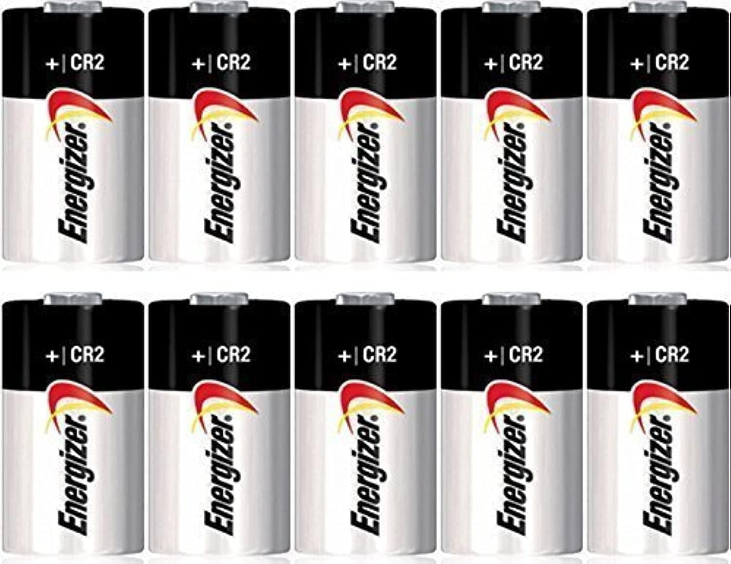 10-Pack CR2 3V Lithium Photo Batteries - Ideal for Your Camera Needs