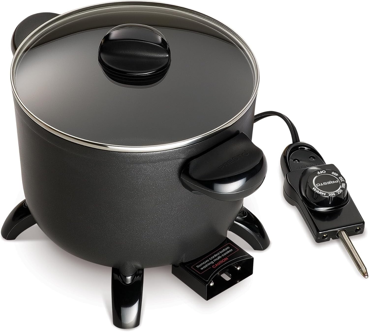 Ceramic Nonstick Multi-Cooker - Deep Fryer and Steamer for Effortless Cooking