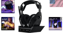 Load image into Gallery viewer, Astro A50 X Wireless Headset with Graphene Audio, 24 hr Battery &amp; Mic - Black
