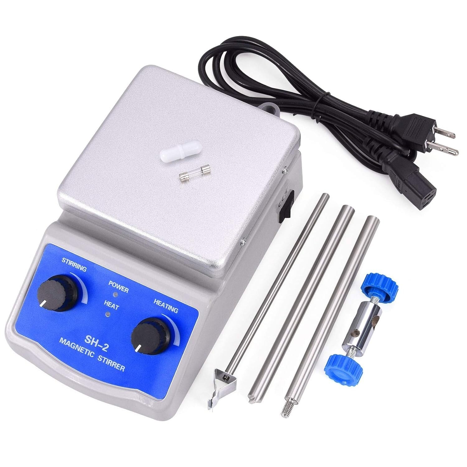 Versatile Magnetic Stirrer Hot Plate - Perfect for Labs, Research & Education