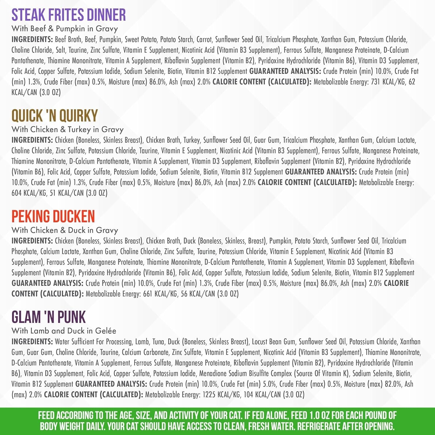 24-Pack of TruLuxe 3oz Wet Cat Food - Irresistible Flavors for Every Feline