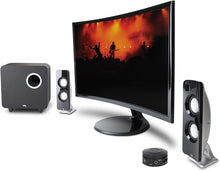 Load image into Gallery viewer, Versatile 2.1 Multimedia Speakers with Wired Subwoofer for Desktop &amp; Gaming