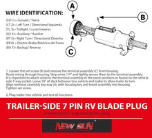 Load image into Gallery viewer, Professional Grade 7-Way RV Trailer Connectors - 10-Pack with User Manual