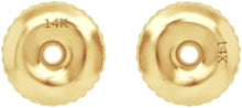 Load image into Gallery viewer, Customized Gold Screw Back Earring Backings - Perfect for Every Style